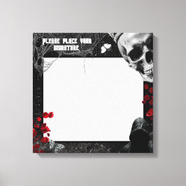 20"x20" Namnteckning Canvas Haunting Adeline Zade 