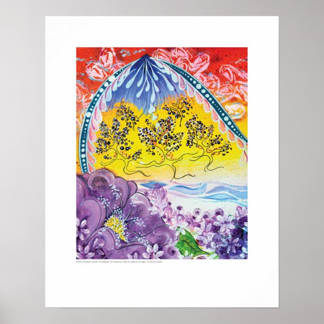 20 x 16 tum, Poster Pappert (projektionsyta) (Framsidan)