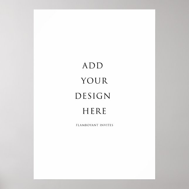 20" x 28" (51 x 71 cm) Signage/ Poster (Framsidan)