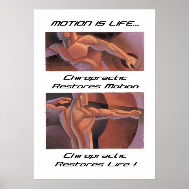20" x 28" Newer Motion is Life Poster (Framsidan)