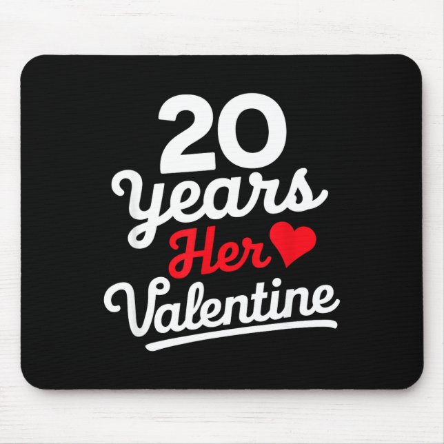 20 Years Her Valentine _ Anniversary Couples Valen Musmatta (Framsidan)