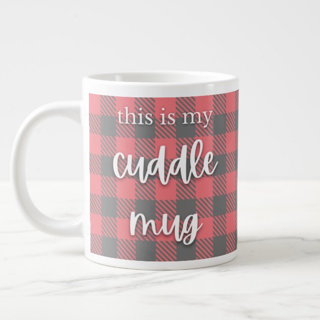 20oz Cuddle Mug mugg Jumbo Mugg (Vänster)