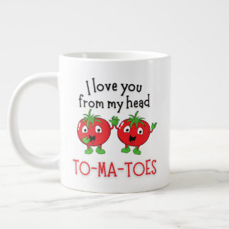 20oz From My Head TOMATOES mug Jumbo Mugg