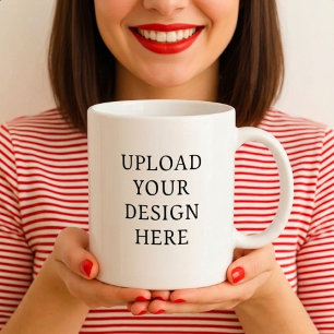 20oz Jumbo-mugg Din design eller fotouppladdning Kaffemugg