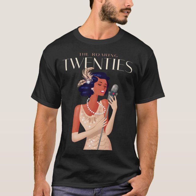 20s Nostalgia For Men And Women Generation Idea 1 T Shirt (Framsida)
