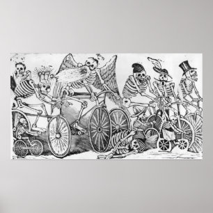 20th århundrade Calavera Poster