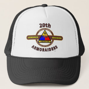 20TH ARMORED UPPDELNING "ARMORAIDERS " TRUCKERKEPS