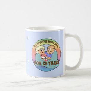 20th Bröllopsdag Kaffemugg