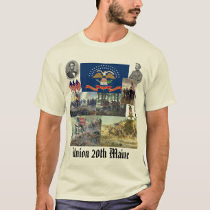 20th Det Maine volontärinfanterit regiment T Shirt