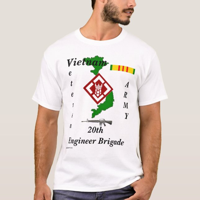 20th Ingenjör BDE-W T-shirt (Framsida)