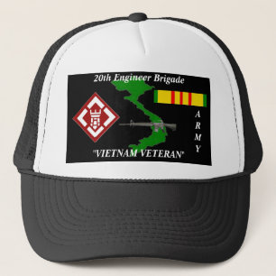 20th Lock för boll för ingenjörbrigadVietnam Keps