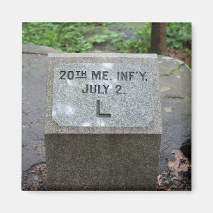 20th Maine Gettysburg magnet