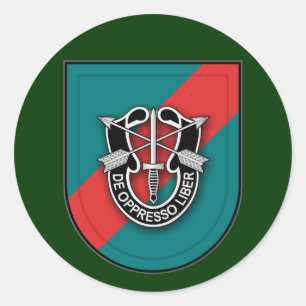 20th SFG (A) 1 Runt Klistermärke