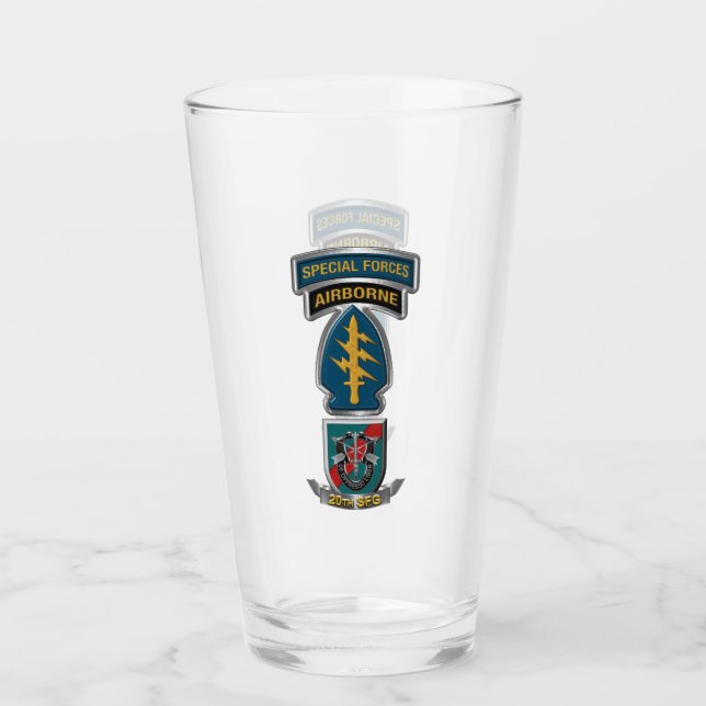20th Special Forces Group (Airborne)  Glaskopp (Framsida)
