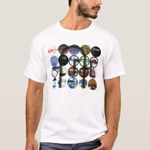 20th T-tröja för spatelstad Tee Shirt