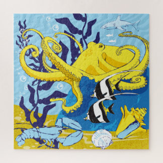 20x20 Ocean Puzzle för färgblinda personer Pussel