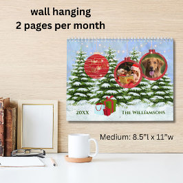 20XX CIY-familjens fotoredigerbara vägg Kalender