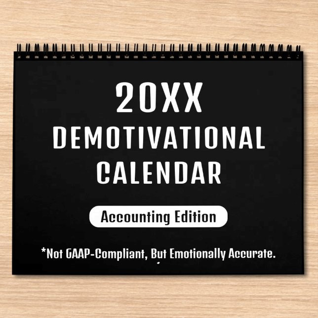 20XX Demoyrkesväggskalender för revisorer Kalender (Skapare uppladdad)