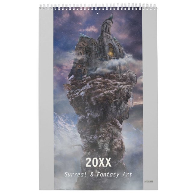 20XX Digital Surreal & Fantasy Art Kalender (Omslag)