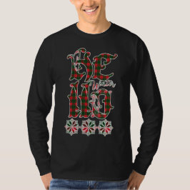 20XX Hej Winter Helgdag Scotland Mönster T Shirt