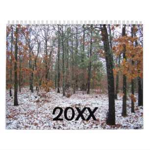 20XX Hjort & Black Bear Hunters kalender för djurl
