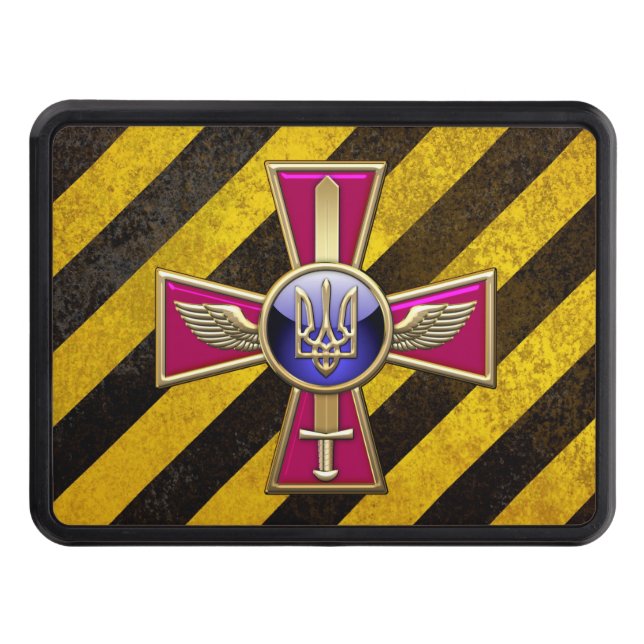 [210] Emblem från ukrainska Luft-styrkan Skydd För Dragkrok (Framsidan)