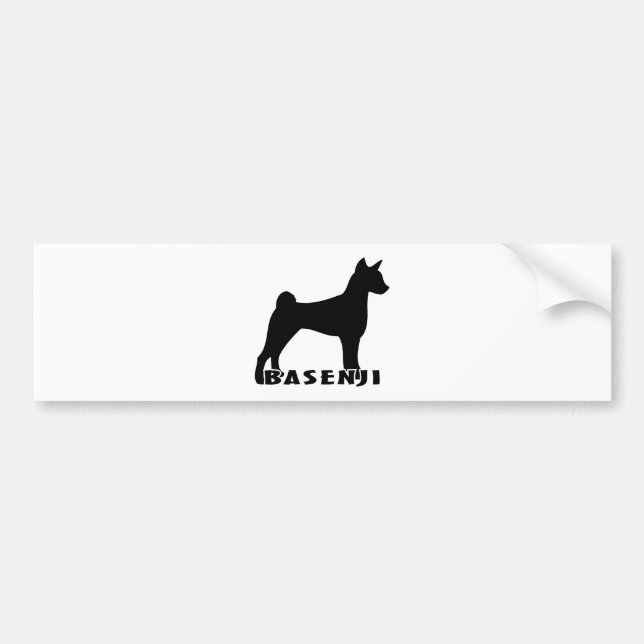 2115042007 Basenji (Animales) Bildekal (Framsidan)