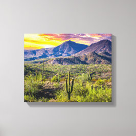 2124-2-Arizona Desert at Sunset Canvastryck