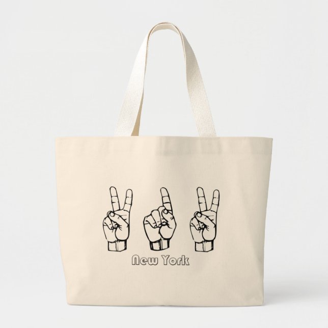 212- - New York Jumbo Tygkasse (Framsidan)