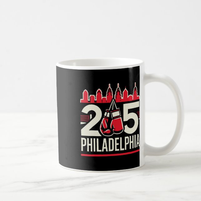 215 Philly Boxningstradition  Kaffemugg (Höger)