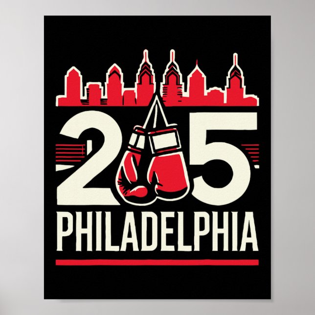 215 Philly Boxningstradition  Poster (Framsidan)