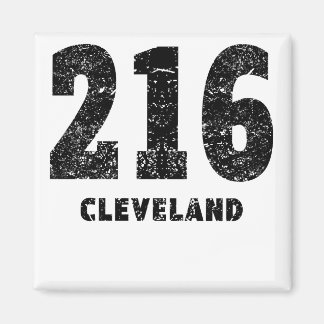 216 Cleveland Distress Magnet