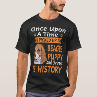 219 En Gång För Alla Beagle Valp T Shirt