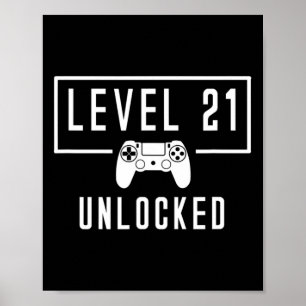 21:a årets 21-års upplåsta spelspeldag för videosp poster