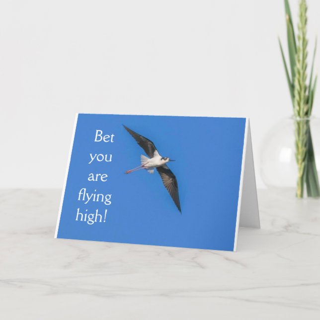 **21:a BIRTHDAY BIRD HUMOR** BIRTHDAY Kort (Framsida)