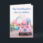 *21:a BIRTHDAY* GRANDDAUGHTER TID TILL CELEBRAT   Kort<br><div class="desc">EN FIAT MED BALLOONER OCH "DITT ÖNSKEMÅL" GÖR DET HÄR KORTET SÅ MYCKET SPECIELLARE FÖR DIN "NIECE'S" **21:a BIRTHDAY** OCH ATT VARA FRÅN "DU" GÖR DET ÄNNU MER!!! TACK FÖR ATT STOPPA MED EN AV MINA ÅTTA LAGAR! ÄNDRA ÅLDERN I SEKUNDER OM DU BEHÖVER:) TACK</div>