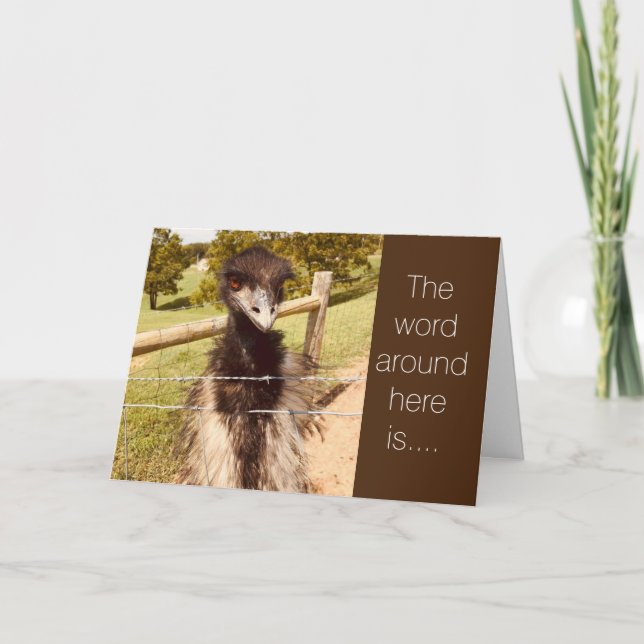 **21:a BIRTHDAY** "UNGDOMSSLUTET" Kort (Framsida)