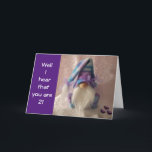 **21:a BIRTHDAY** VÄLKOMMEN TILL ADULTODKORT Kort<br><div class="desc">HUR CUTE ÄR DEN HÄR BIRTHDAY (OCH DU KAN ÄNDRA ÅLDERN) OCH kommer inte att ha roligt att skicka den. Och TACK så mycket för att stanna vid en av mina åtta butiker!!</div>