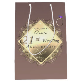 21:a Bröllop-årsdagen Brass och Iolit  