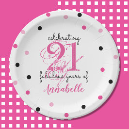 21:a födelsedag 21 fantastiska år Lägg till Namn p