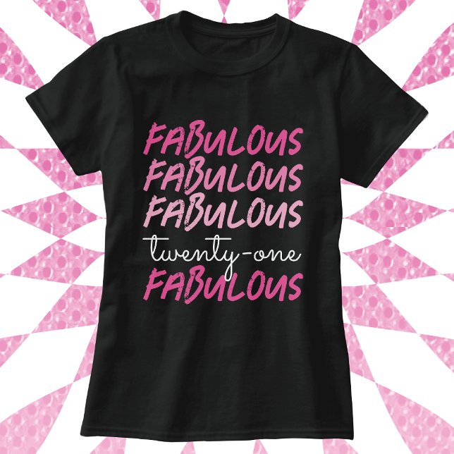 21:a födelsedag fantastisk t shirt (Skapare uppladdad)