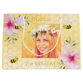 21:a födelsedag fotot på humla honeycomb