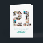 21:a födelsedag nummer 21 Personlig för fotokollag Kort<br><div class="desc">Minneshögtid 21:a födelsedagen med detta söta kort. Det är ett fotosamlingskort i personligen som gör att du kan skapa en verkligt unik och minnesvärd design. Med den här mallen för anpassade kan du infoga dina egna omhuldade foton och fånga de värdefulla stunderna under hela året. Det här anpassningsbarna är en...</div>