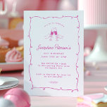21:a födelsedag Party Rosa Whimsical Doodle Inbjudningar<br><div class="desc">Dockad,  handdragen Dodle 21:a födelsedagskalenderinbjudan. Två glas vin och en botanisk sprit accentuerar den enkla texten. Allt är omgivet av en rosa doodle ram. Denna inbjudan till rosa är modern och minimal och håller på att utvecklas mycket till Vår och sommaren 2025.</div>