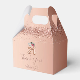 21:a födelsedag Tack för Söt Rosa till förmån Presentaskar