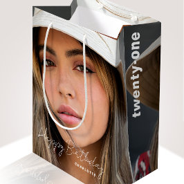 21:a födelsedag Trendigets Personlig Foto