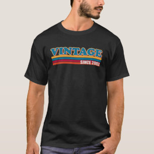 21:a födelsedag Vintagen 2002 Fantastisk sedan 200 T Shirt