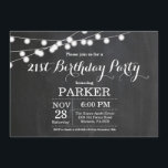 21:a födelsedagarinbjudan inbjudningar<br><div class="desc">21:a födelsedagsinbjudan med Ljus Chalkboard-bakgrund. 13:e 15:e 16:e 18:e 21:e 30:e 40:e 60:e 70:e 80:e 90:e 100:e,  oavsett ålder. Om du vill göra ytterligare anpassningar klickar du på knappen "Anpassa" och användor verktyg som är utformat för att ändra mallen.</div>