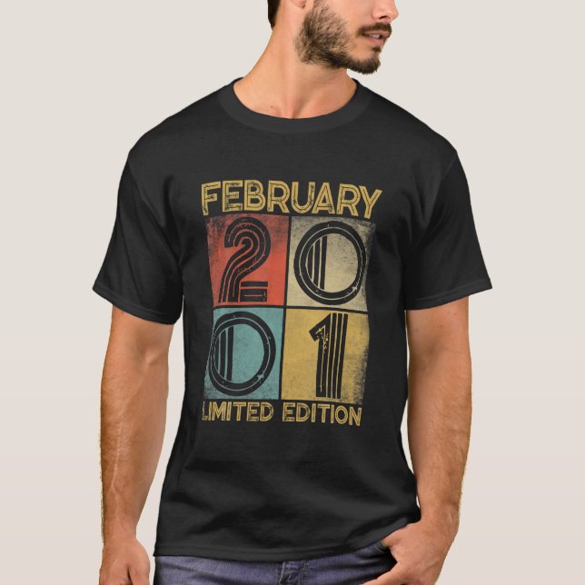 21:a födelsedagen 21 år t shirt (Framsida)