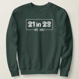 21:a födelsedagen 21:e födelsedagen 23:e födelseda t shirt